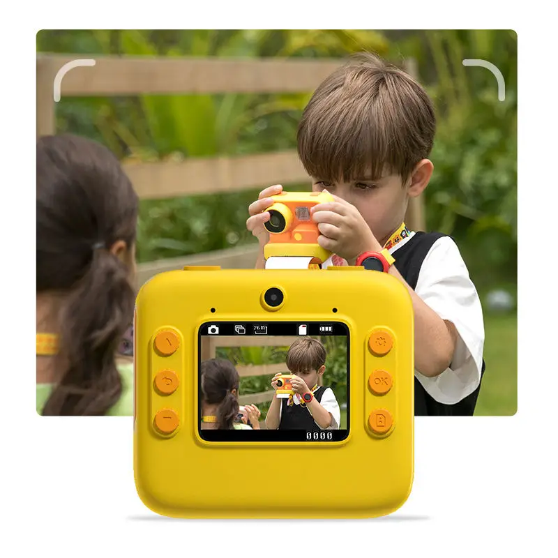 High Quality Digital Children Camera Photo Print Digital Camera Gifts Toys HD Thermal Instant Print Kid Camera