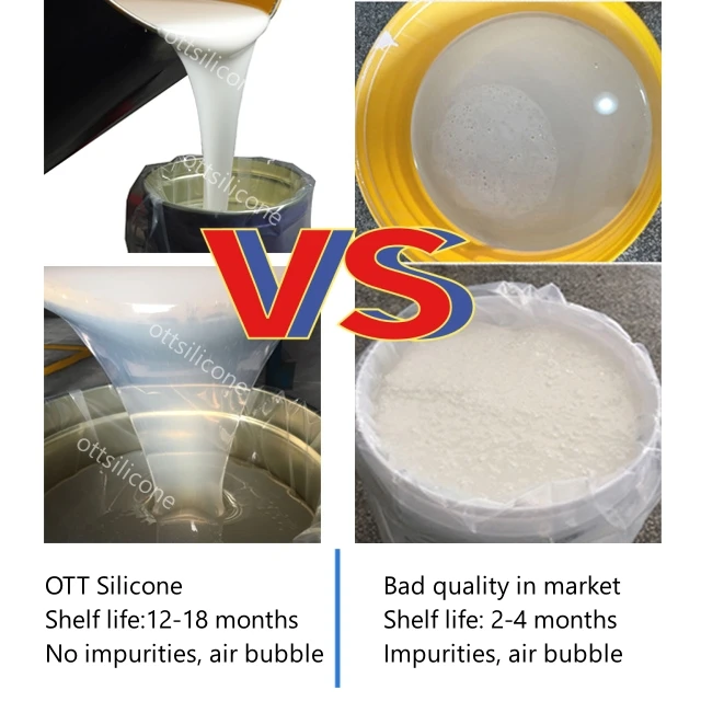 Equivalent to RTV623 Printing Pads Silicone OTT-Y230 RTV-2 Liquid Silicone Rubber