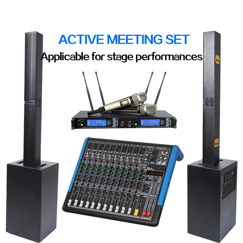 8 Channel Usb Digital Audio Mixer Microphone Sound Mixing Amplifier Built-in 48V High Performance Professional Console Mixer