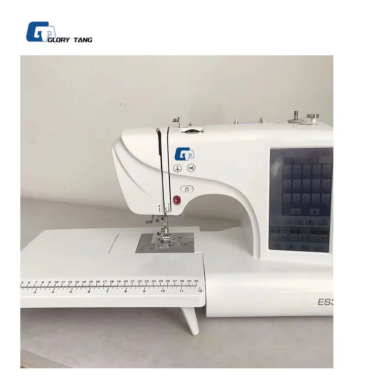 Glory Tang Household Computerized Automatic Touch Screen, Mutli-function Domestic Embroidery Sewing Machine