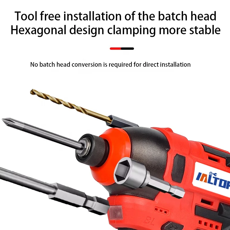 Lithium-Ion Brushless Motor Impact Driver  Cordless Quick-Shift Variable Speed Impact Driver