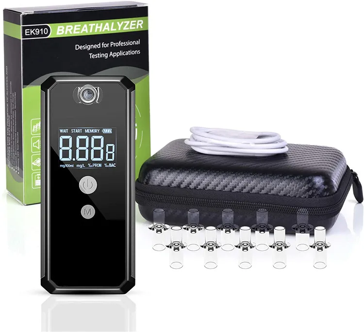 High Accurate OEM ODM Portable Electro-chemical Sensor Alcohol Detector Fuel Cell Sensor Breath Alcohol Tester Breathalyzer