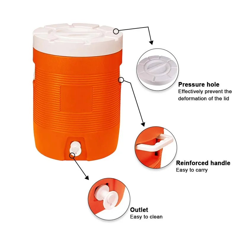 Hot sale Portable Water Beverage Jug Cooler Suitable Small Gatherings Outdoor Tableware cooler jug for Travel Hiking Picnic