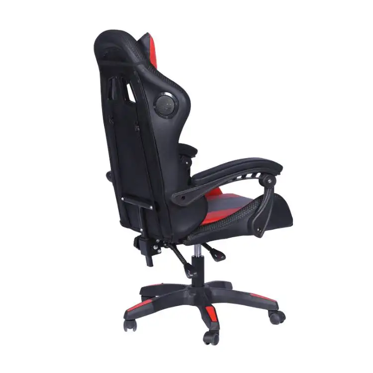 Free Sample Racing Computer Red Custom Office Game Rgb Logo Led Without Wheels Parts Gamer Massage Cheap Gaming Chair
