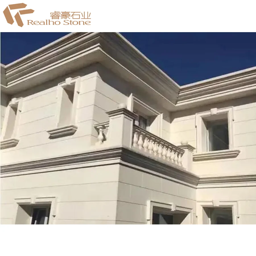 Hot Selling Light White Sandstone For Outdoor Decoration