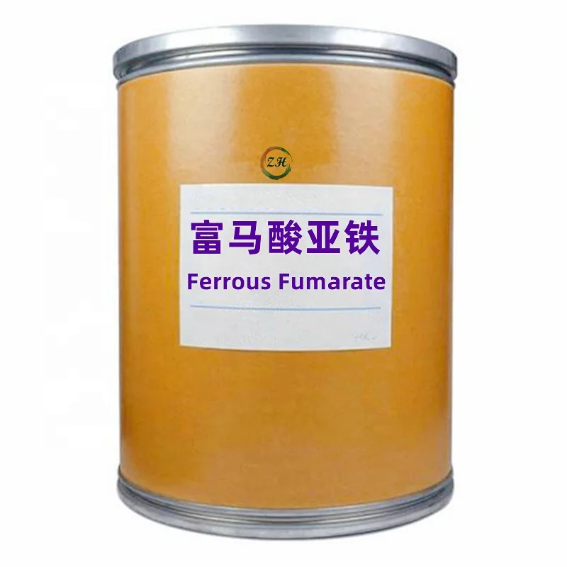 Food Supplement Iron(II) Fumarate Powder CAS 141-01-5 Ferrous Fumarate