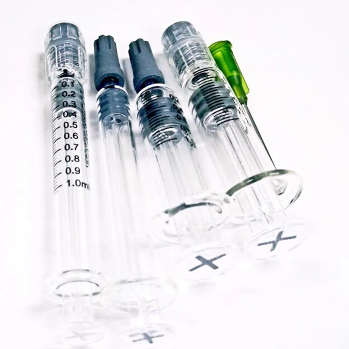 1 мл luer slip замок стеклянный шприц dab со шкалой измерения