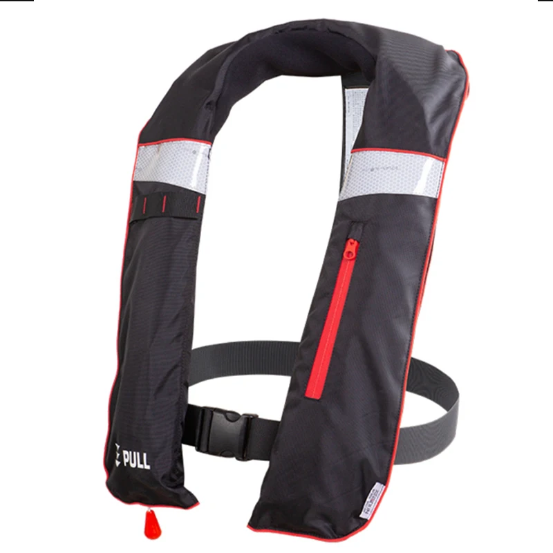 Взрослая Автоматическая надувные спасательные жилеты oem Морских женское оранжевое спасатель жилет для продажи CQIF-IV-150N