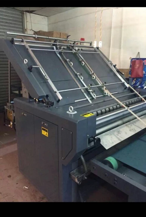 1100 1300 1450 1650 Semi-automatic flute laminating machine paper mounting machine paper laminat corrugated cardboard