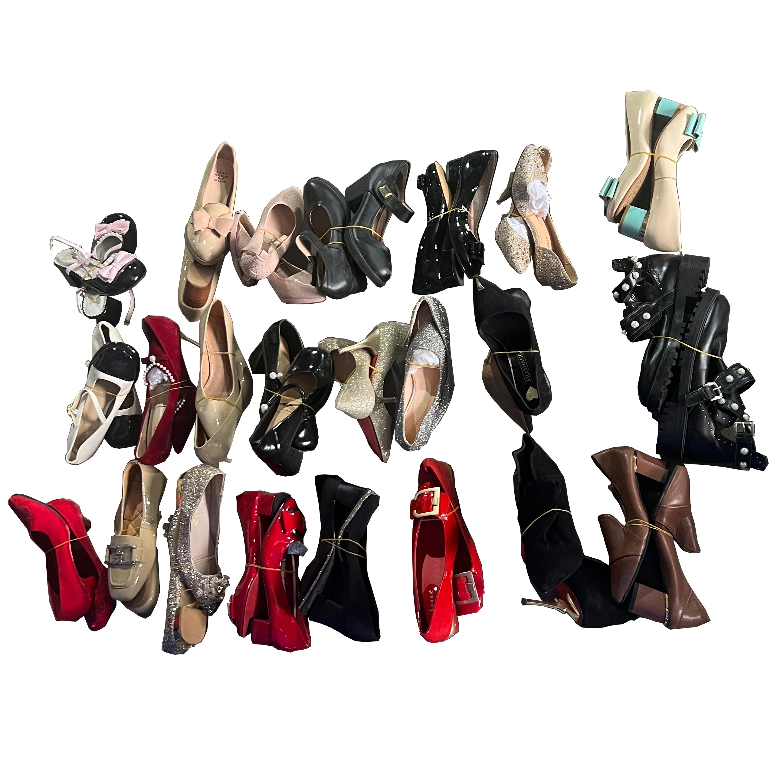 High Quality Used Clothes Mix Used Ladies Shoes Second Hand Original High-Heels Bales Used Shoes for Women