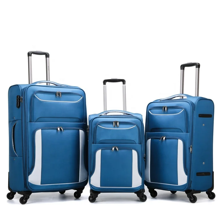 Hot sale OEM spinner wheels 20 24 28 inch wholesale 3 pieces set carry-on luggage