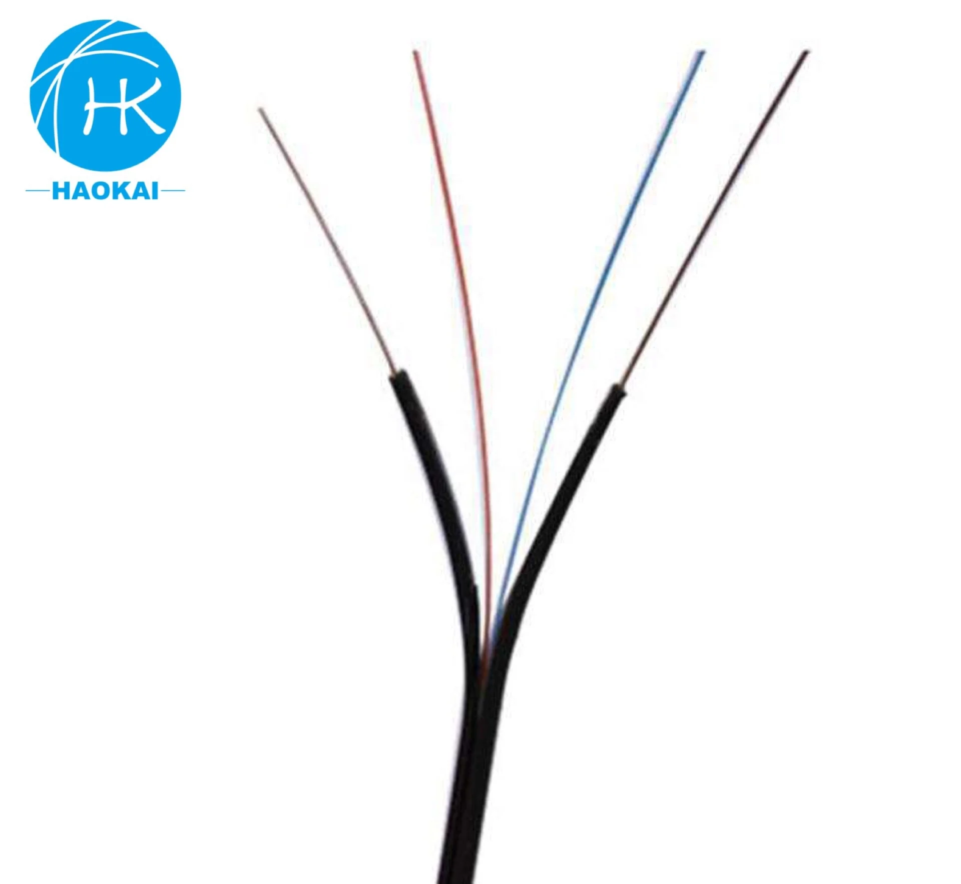 Self Bearing Type Indoor Optical Fibre Communication Gjxfh Singlemode Fiber Optic Cable