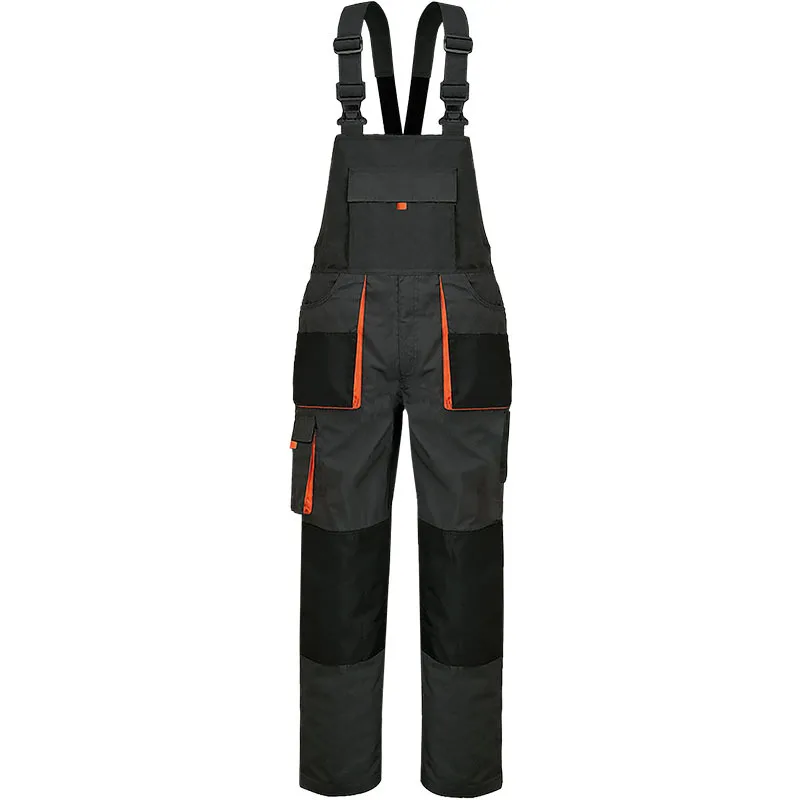 safety bib for winter Wholesale Customized High quality overall bib workwear men workwear wear-resistant labor bib