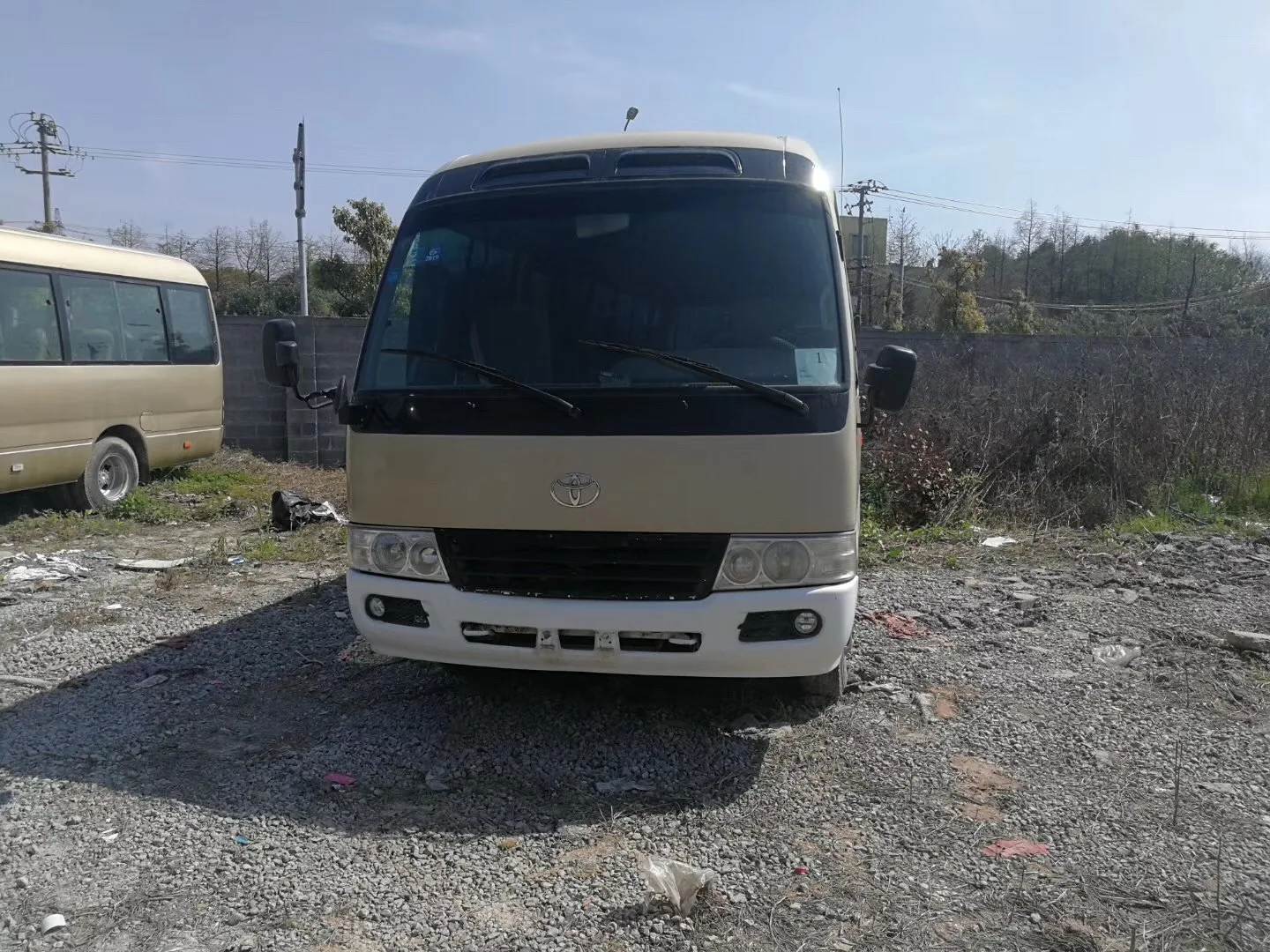 Used Toyota Coaster Bus Secondhand Japan Toyota Coaster 30 Seater Bus Used