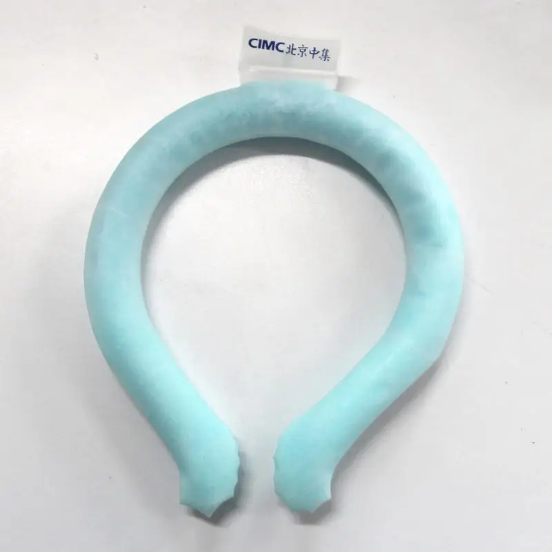 Reusable Cooling Neck Wraps Wearable Neck Cooling Tube for Outdoor Sports