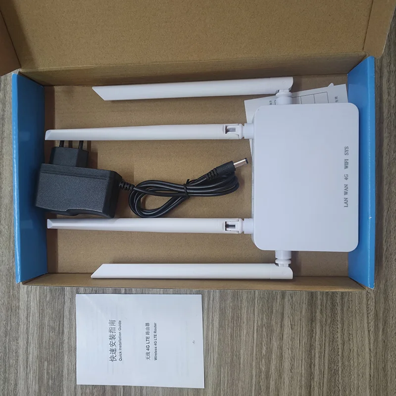 Popular Design Lte 4G With Solar Power Sim Card Wireless Wifi Router