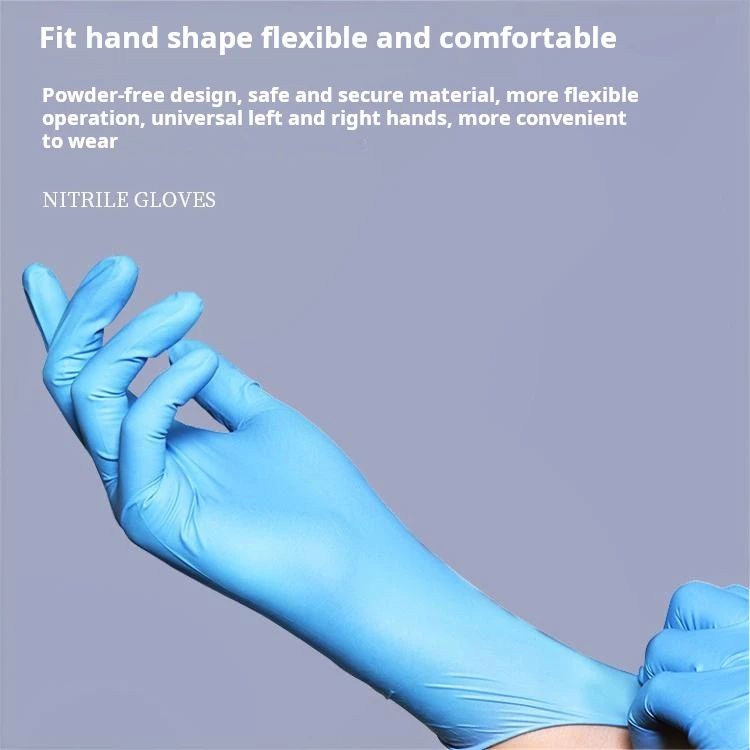 Premium Disposable Nitrile Gloves for Medical Food Handling and Industrial Use LatexFree PowderFree