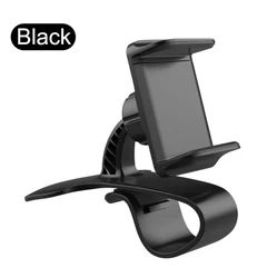 Universal Car Phone Clip Holder Firmly Grip Never Slip Ultra Stable Dashboard Cell Phone Mount for Car Dash Fit for All iPhone