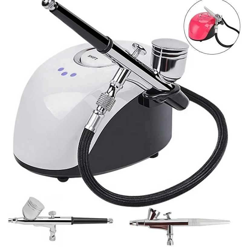 Airbrush Compressor Cake Tools Airbrush Gun for Cake Decoration, Body Painting, Art, Tattoo, Nail