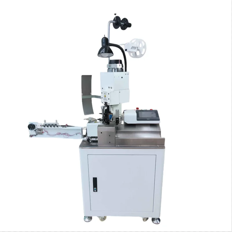 Automatic Wire Cutting Stripping Seal Inserting Terminal Crimping Machine