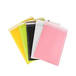 High Quality Logo Printed Envelope Padded Postal Courier Shipping white matte poly mailer bag