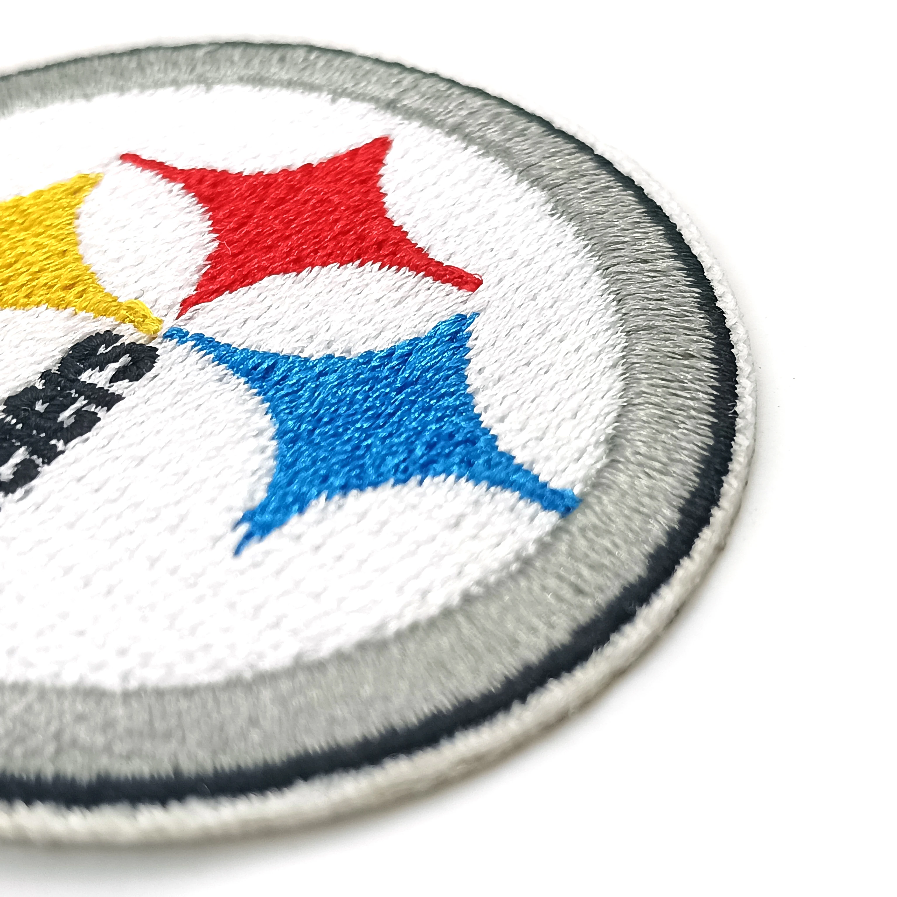 Customized NFL Pittsburgh Steelers Sports Handmade Embroidery Iron-on Patch Pittsburgh Steelers Patch