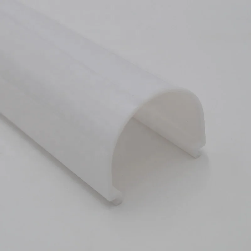 Manufacturer custom LED plastic lampshade PMMA PC cabinet lampshade