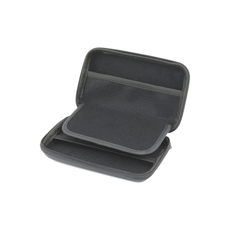 Custom Promotional Gift Zipper Earphone Eva Case with Cationic Oxford Fabric material for take easy