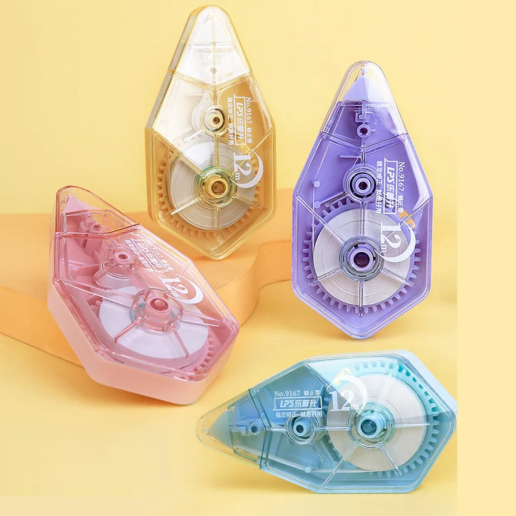 Office Supplies Stationery Promotion Colored Correction Tape Roller 12M
