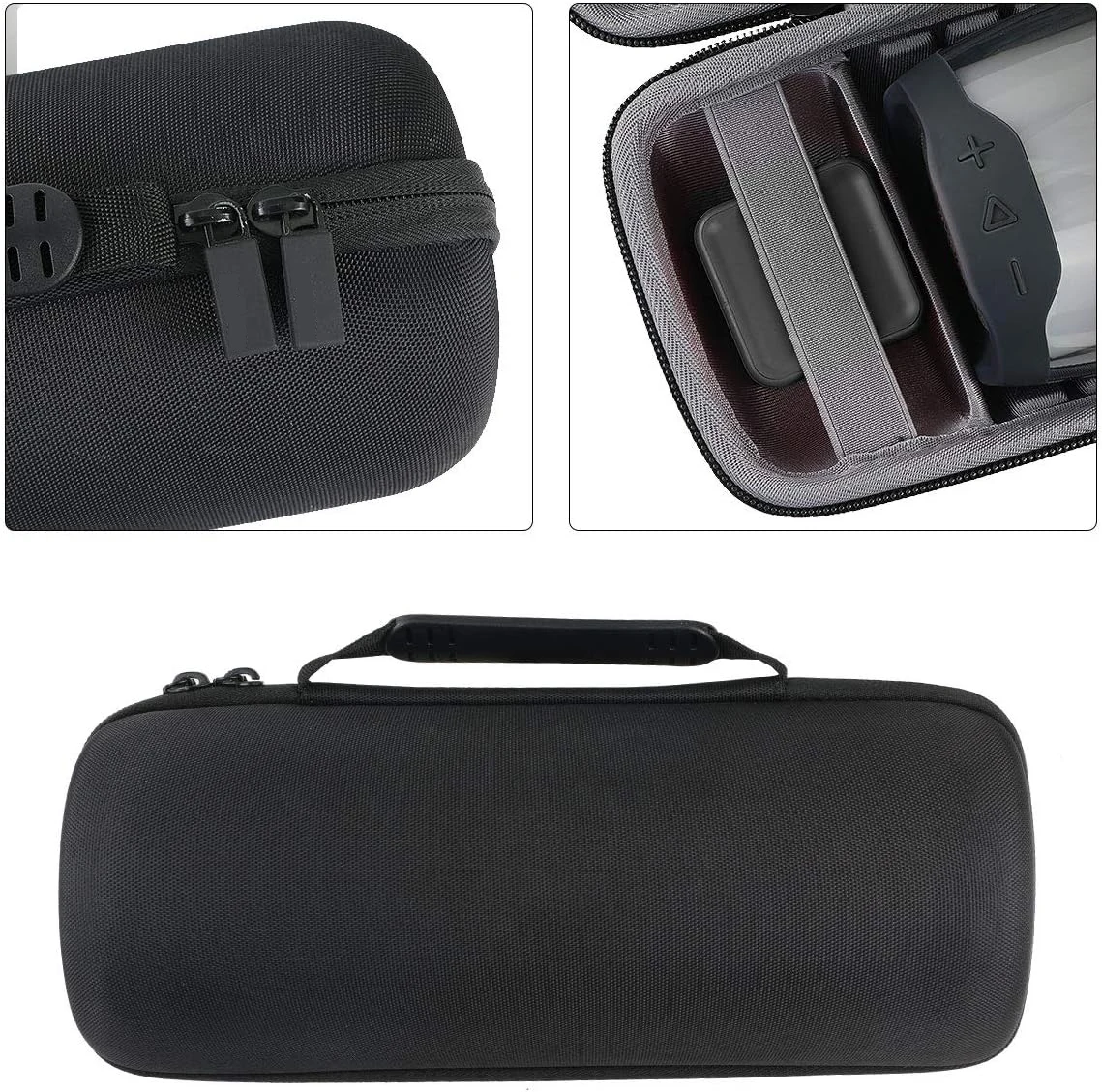 Carrying Case For JBL Pulse 4 Customizable Travel Bag Shockproof Waterproof Hard Eva Case Multifunctional Case Storage Charger