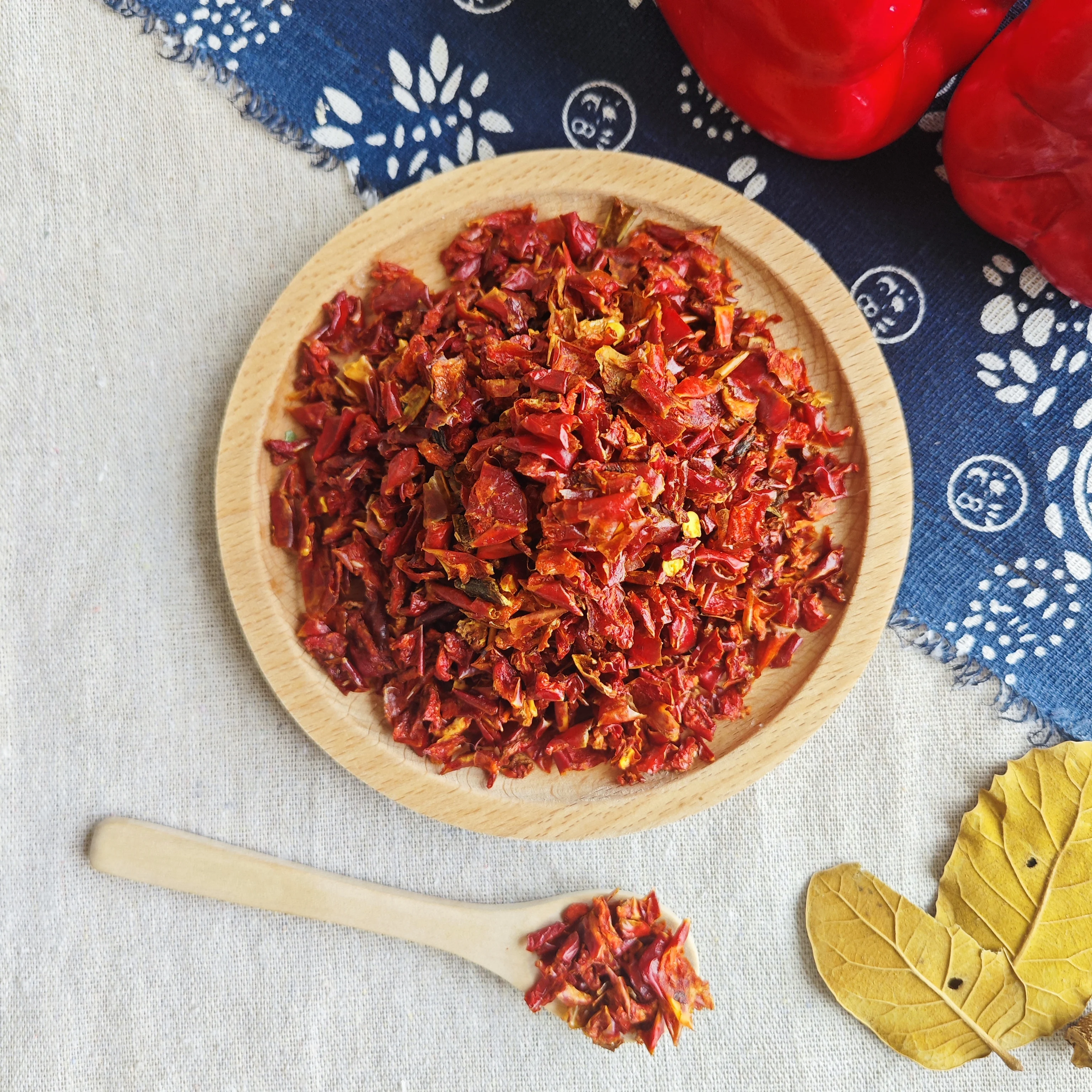 factory supply Top grade 100% natural organic dehydrated red pepper