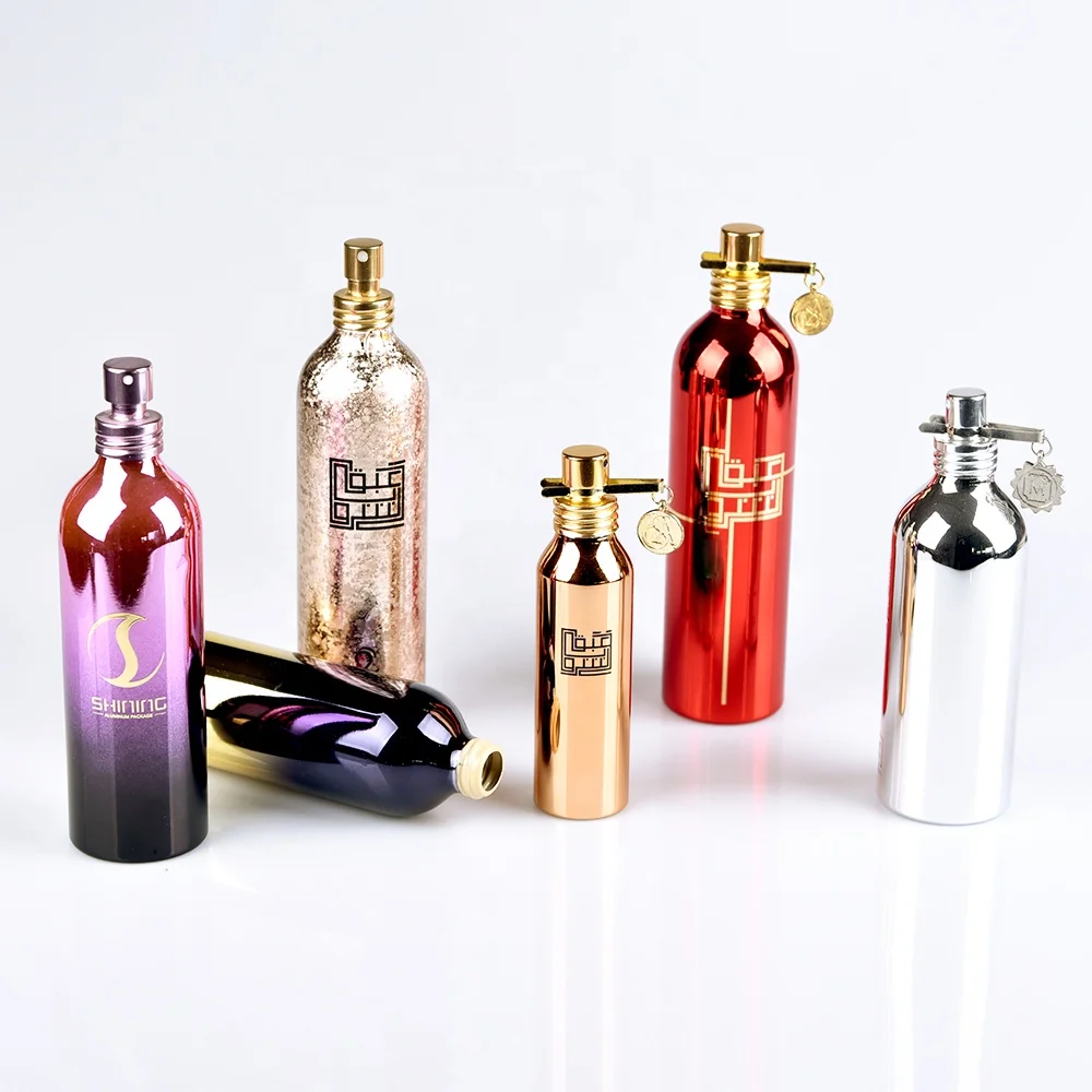 metal factory 20ml 50ml 800ml atomizer bottle with fine mist spray aluminum 5ml aluminum refillable perfume spray bottle
