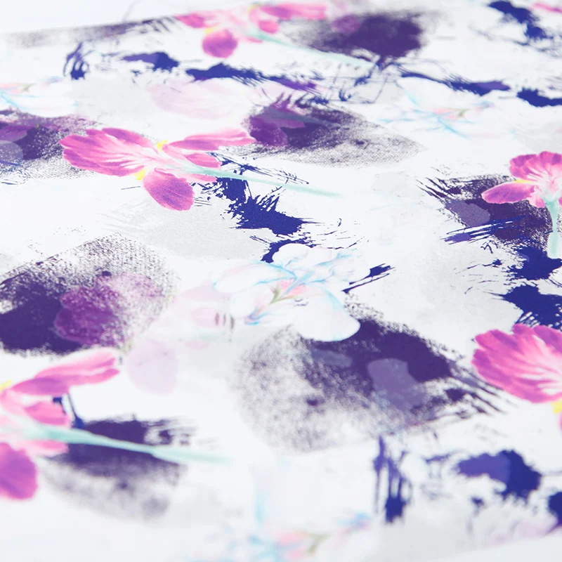 2024 Most Fashionable New Design Beautiful Rayon Woven Digital Print Voscose Fabric for Women Dress