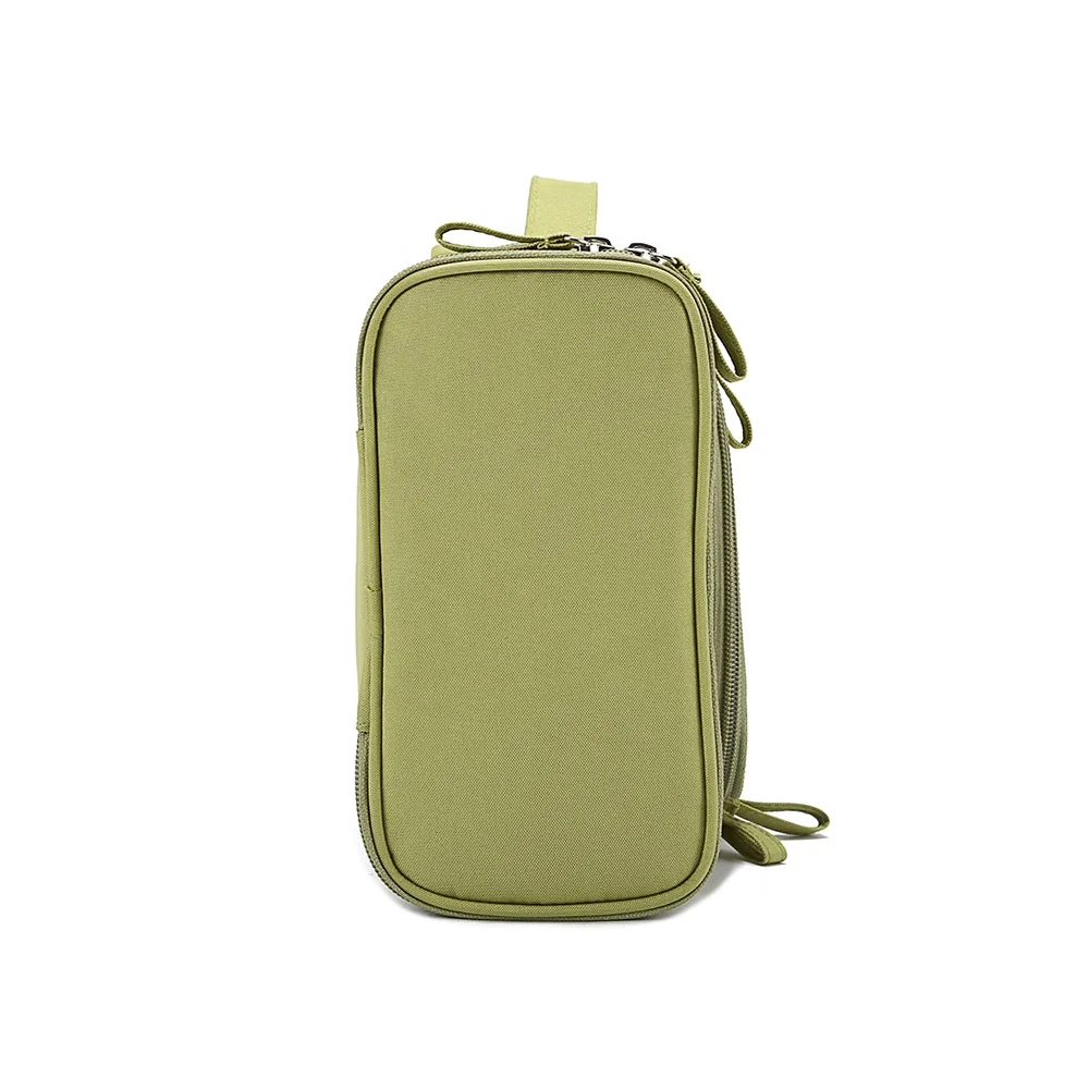 Custom Logo Hanging Polyester Waterproof Travel Cosmetic Bag