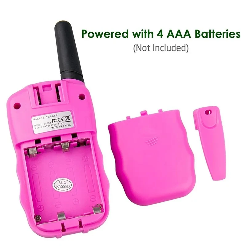 3 Mile Range T388 Walkie Talkies for Kids with LCD Flashlight, Kids Walkie Talkies Toys for Child