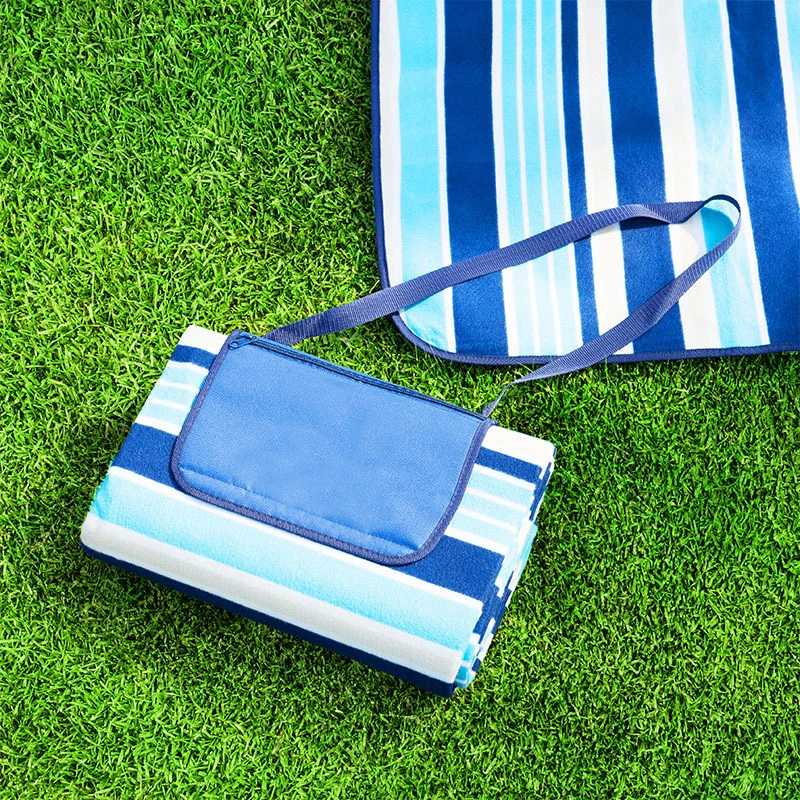 China wholesale travel Picnic Outdoor Blanket For Waterproof  Beach Mat Customized 6 person Picnic Blanket Set