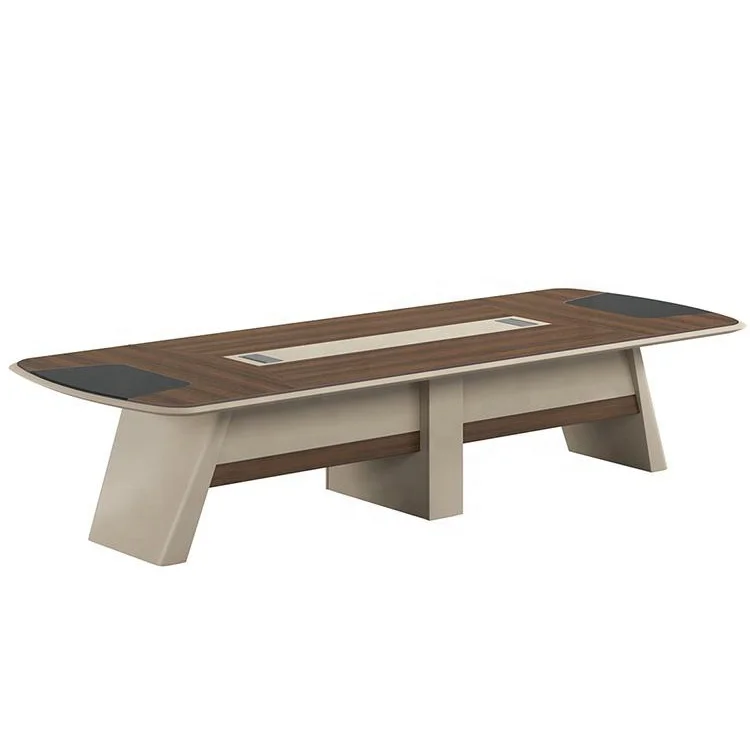 Модный современный большой стол для конференций Индивидуальный размер цветной роскошный совещаний на 8-20 человек