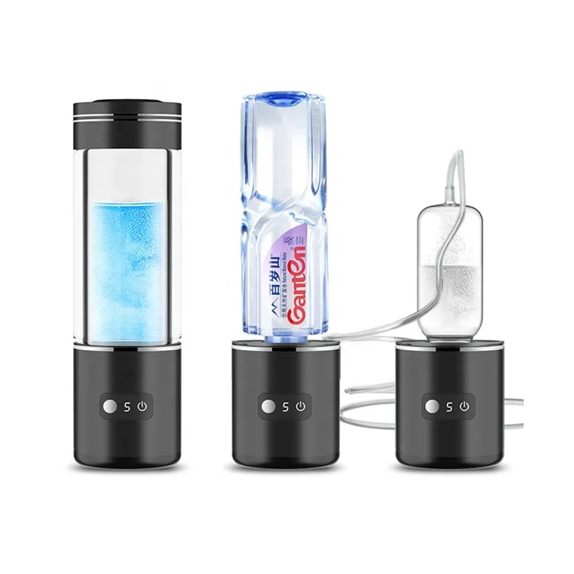 Best Hydrogen Rich Water Ionizer  High Concentration Molecular Hydrogen 5000ppb H2 Inhaler Hydrogen Water Bottle