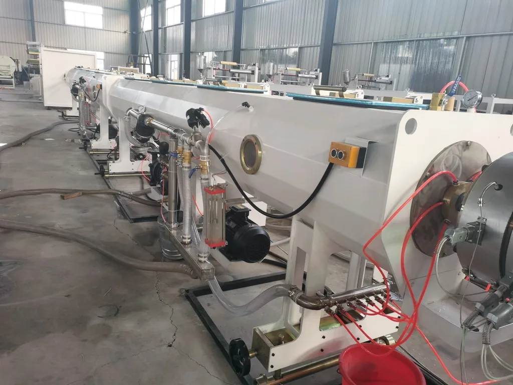 3 Layers Plastic PP PE HDPE PPR Hot Cold Water supply Conduit Gas Pipe Tube Extruder Making Machine