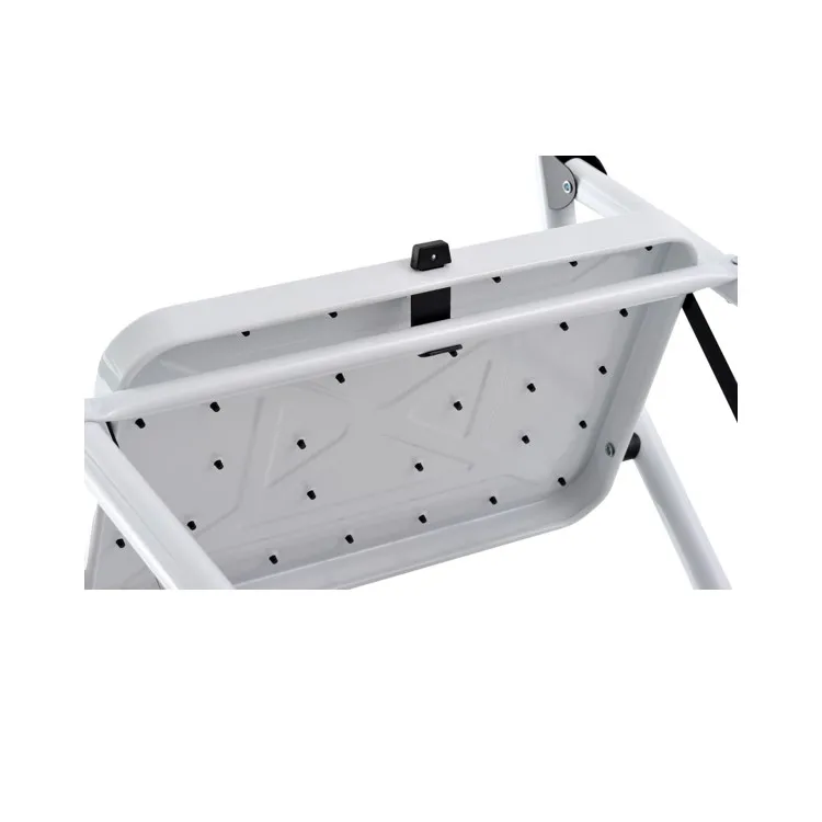 500 lb Capacity Step Stool Folding Ladders for Home Kitchen Steel Frame with Safety Side Handrails