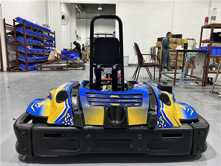 Competitive Price Custom Finely Processed Kids Go 4 Wheels Pedal Bodies Ea Rental Kart With GX16CC