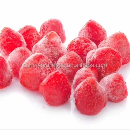 Органические и обычные свежие замороженные фрукты, ягоды хорошего качества, замороженная клубника класса А