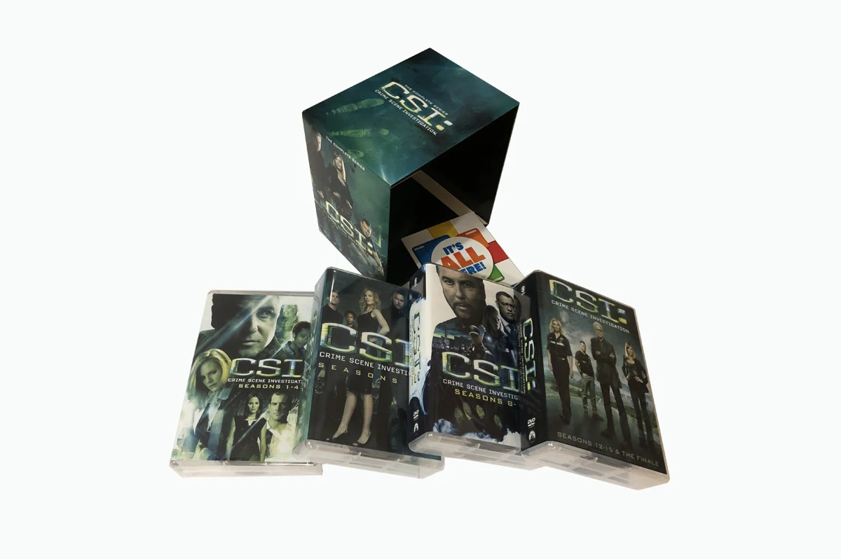 CSI Crime Scene Investigation The Complete Series 93 Discs Factory Wholesale DVD Movies TV Series Cartoon Region 1Free Ship