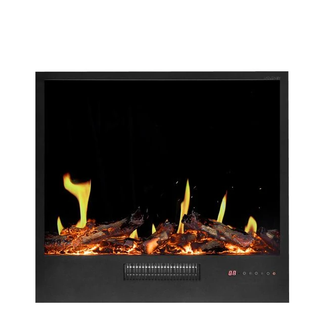 
Electrical led wall mounted fireplace indoor fireplace electric with heating fan floating fireplace electric 