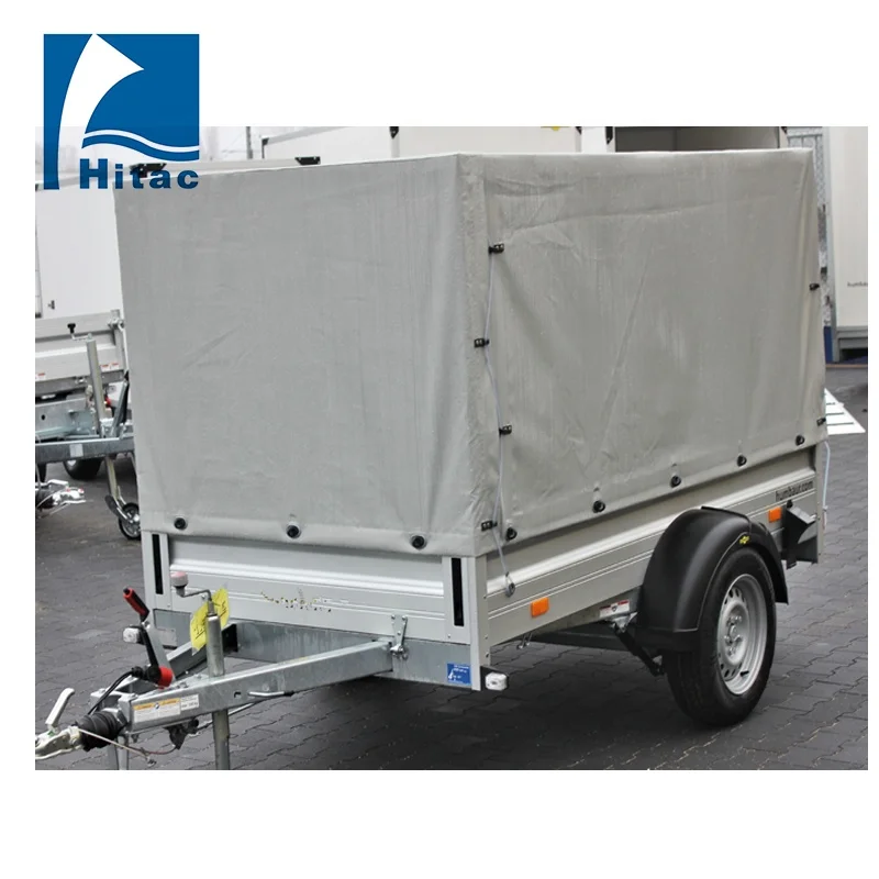 Factory best price 1000D PVC Coated Trailer Cover,Farm Cage Trailer Cover, High Quality Canvas Cargo Trailer Cover