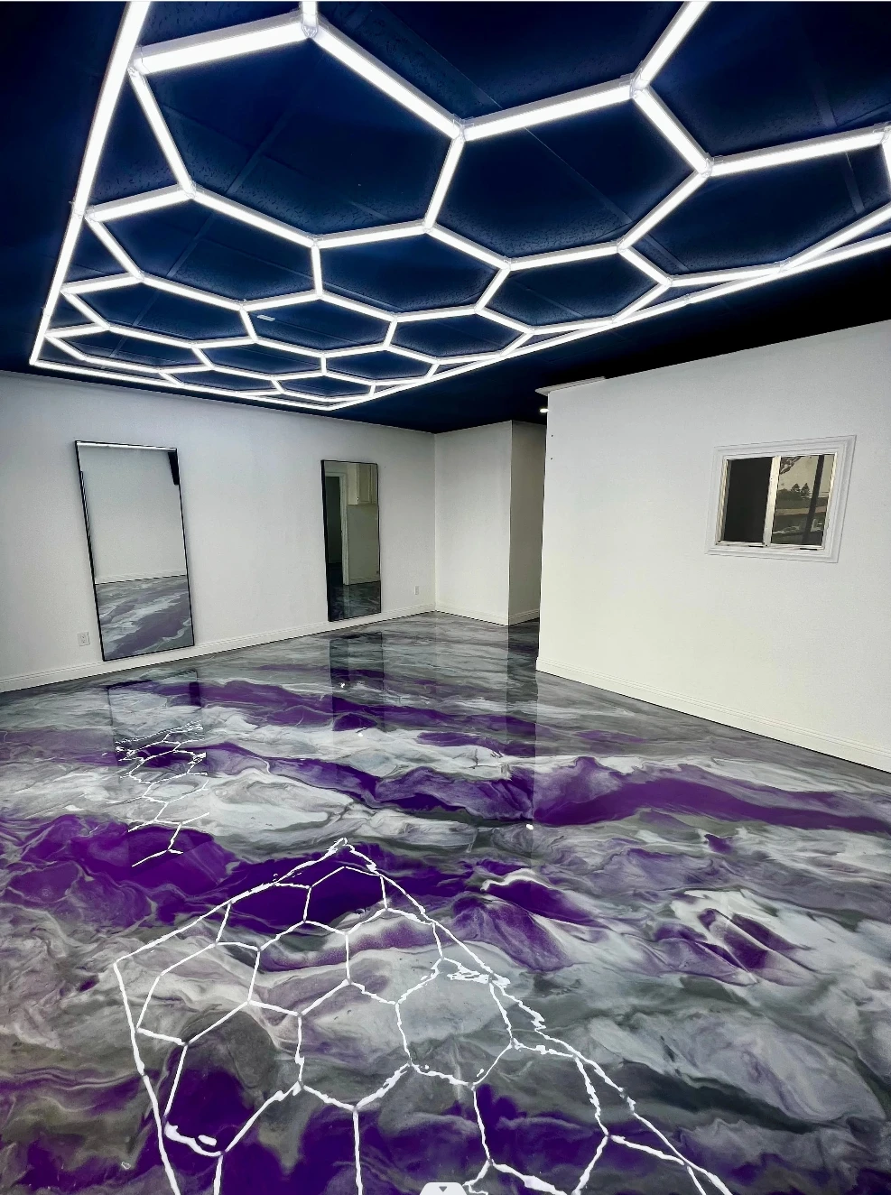 Factory Supply Directly Transparent Top Quality 3D Metallic Epoxy Paint Epoxy Floor Coating