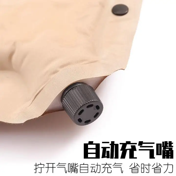 Outdoor Single Double Self-inflate Sleeping Pad Splicing Automatic Inflatable Mat Sleeping Pad for Camping