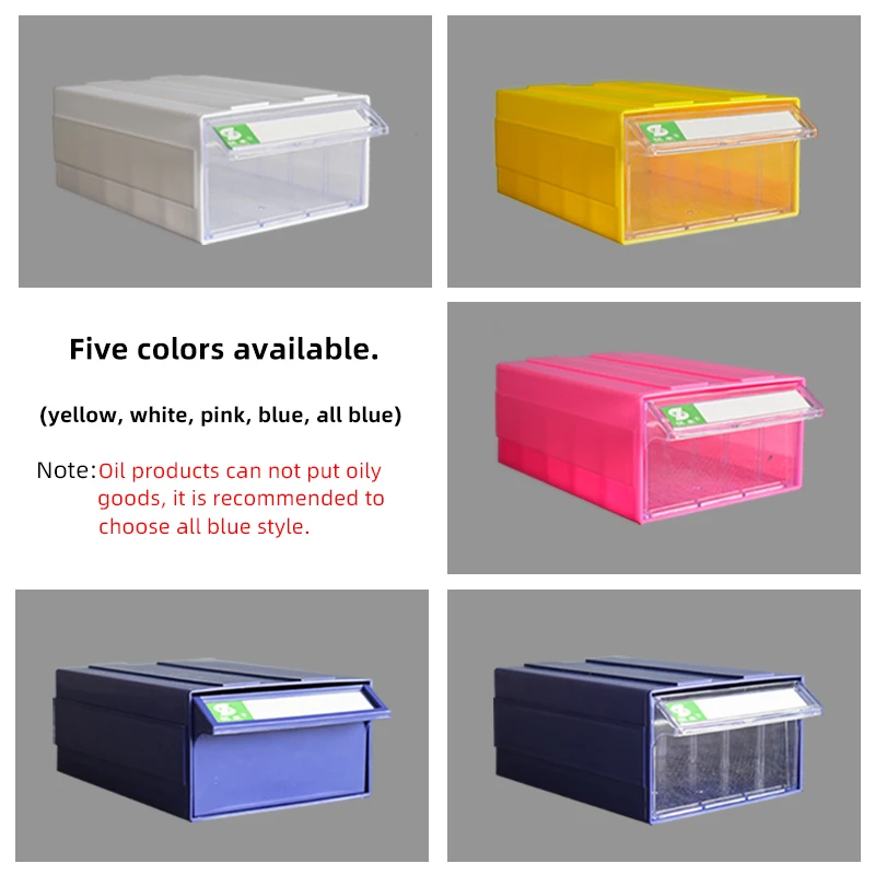 Storage Box Drawer Divider Cabinet Organizers Desktop Drawer Container Pink Plastic Storage Box Mini Box For Accessories