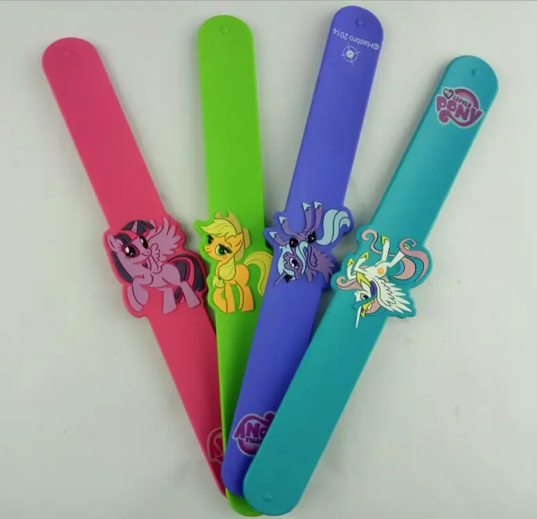Custom made cute slap bracelet with custom logo for kids