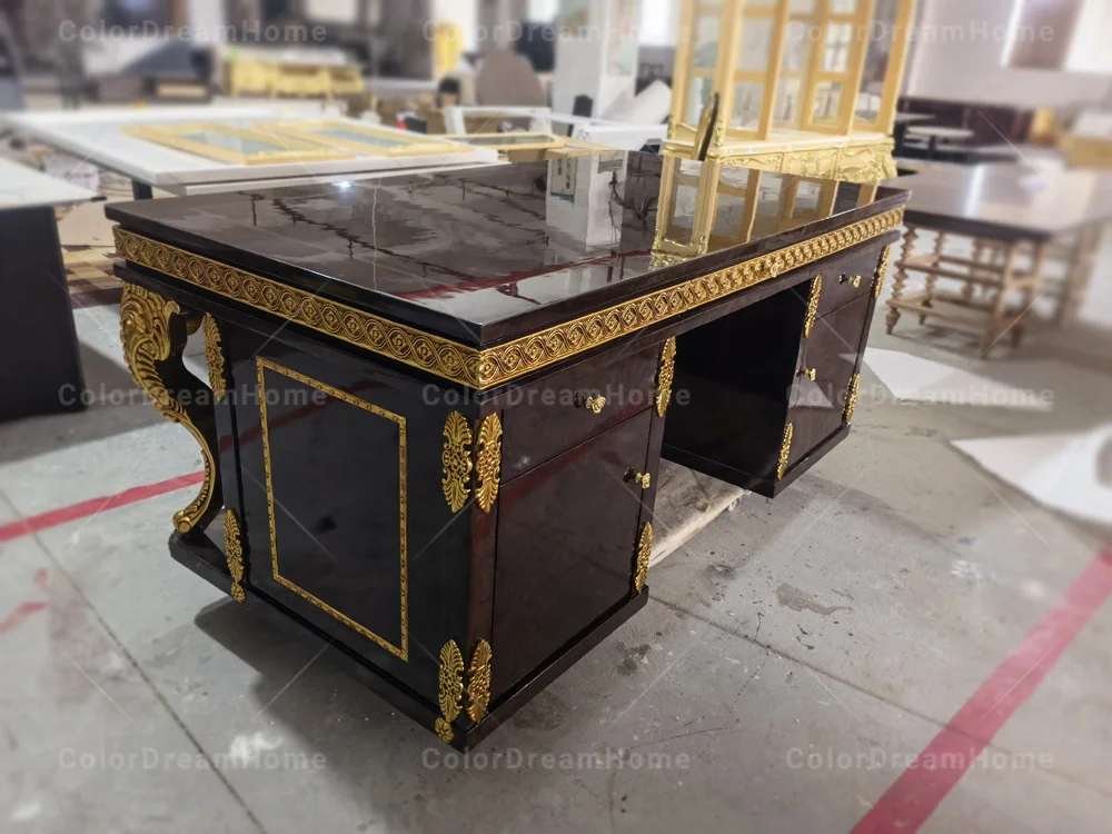 Офисная мебель Rococo роскошный офисный стол и стул дизайнерский
